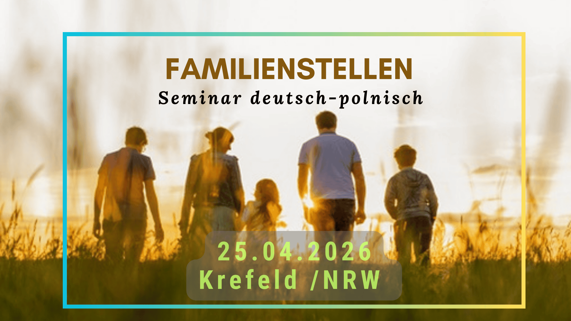 Familienstellen - seminar DE/PL